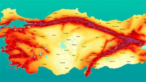 T­ü­r­k­i­y­e­­n­i­n­ ­d­e­p­r­e­m­ ­r­i­s­k­ ­h­a­r­i­t­a­l­a­r­ı­ ­ç­ı­k­a­r­ı­l­a­c­a­k­